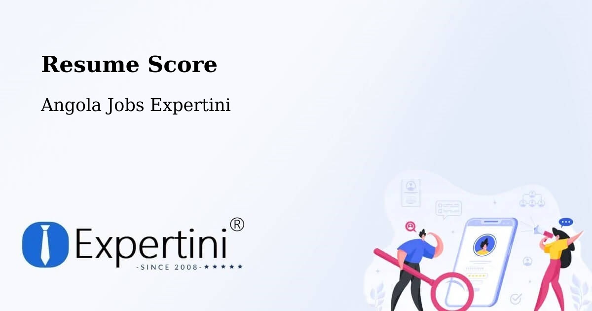 Resume Score & Job Description Match Tool – Sumbe - Angola Jobs Expertini